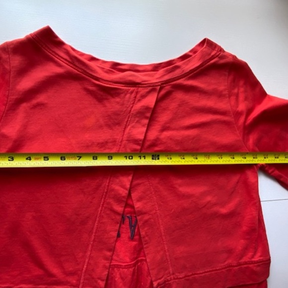 Semicouture 01 Boat Neck Flare Sleeve Top 100% Cotton Made in Italy Size S - Picture 13 of 16